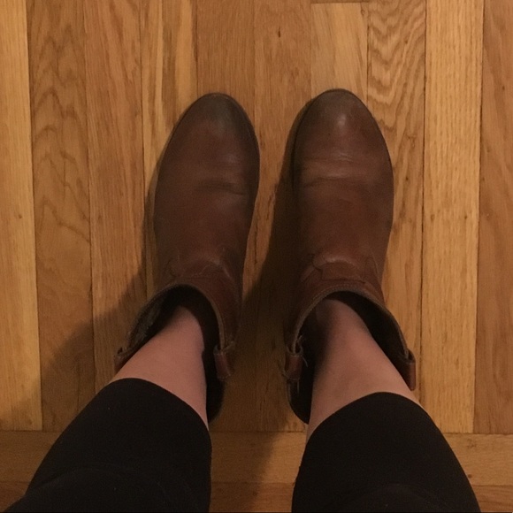 Frye 'Carson' Short Boot Saddle Leather - Picture 7 of 8